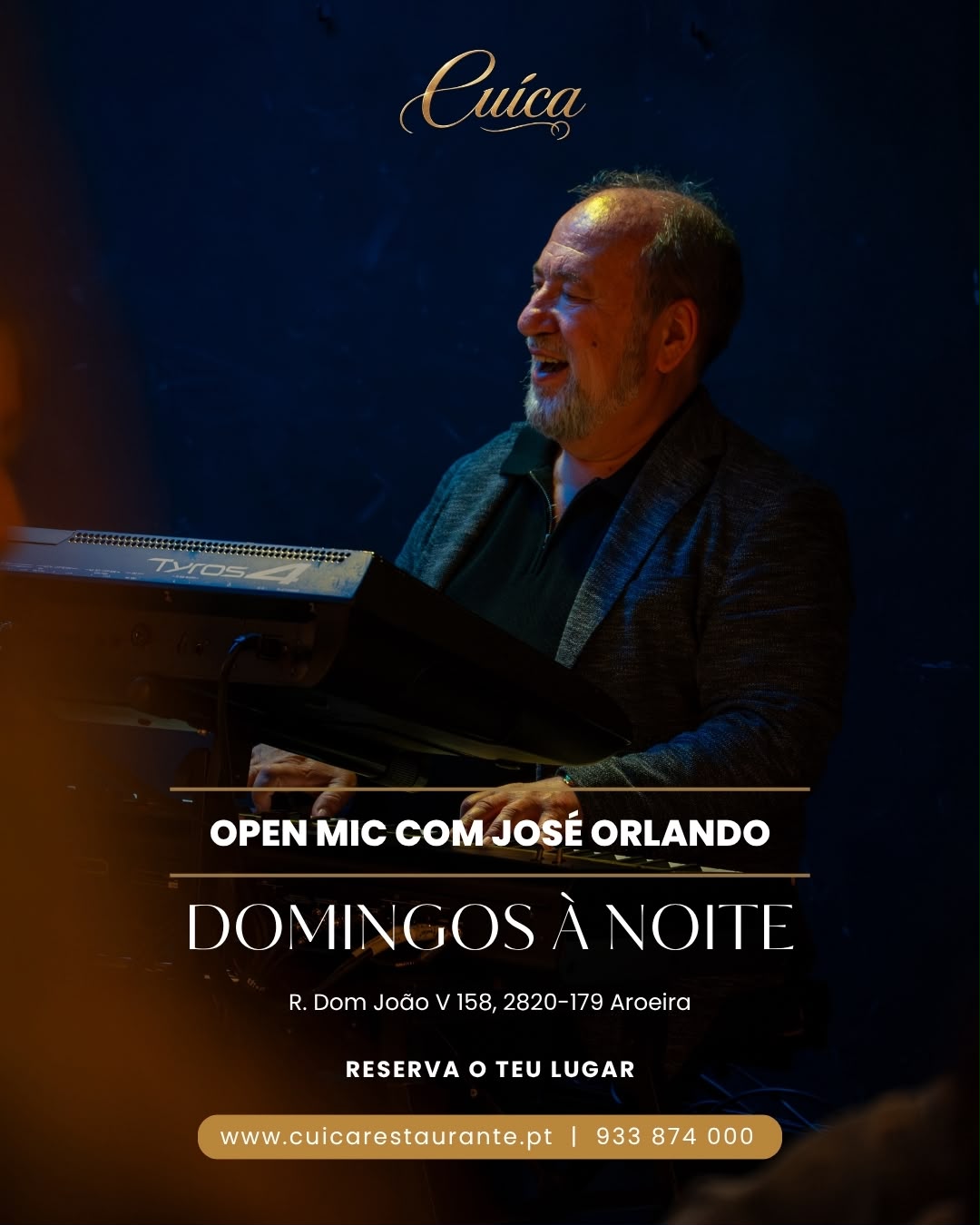 Domingos à Noite — Open Mic com José Orlando