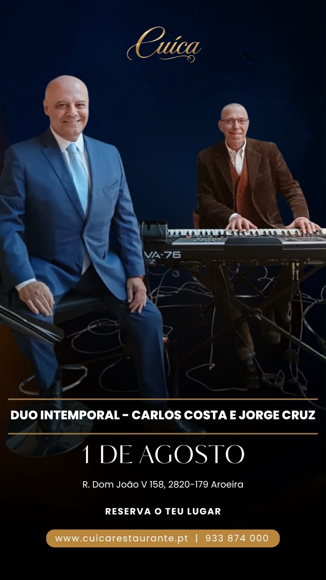 José Orlando e Manuel Cardoso