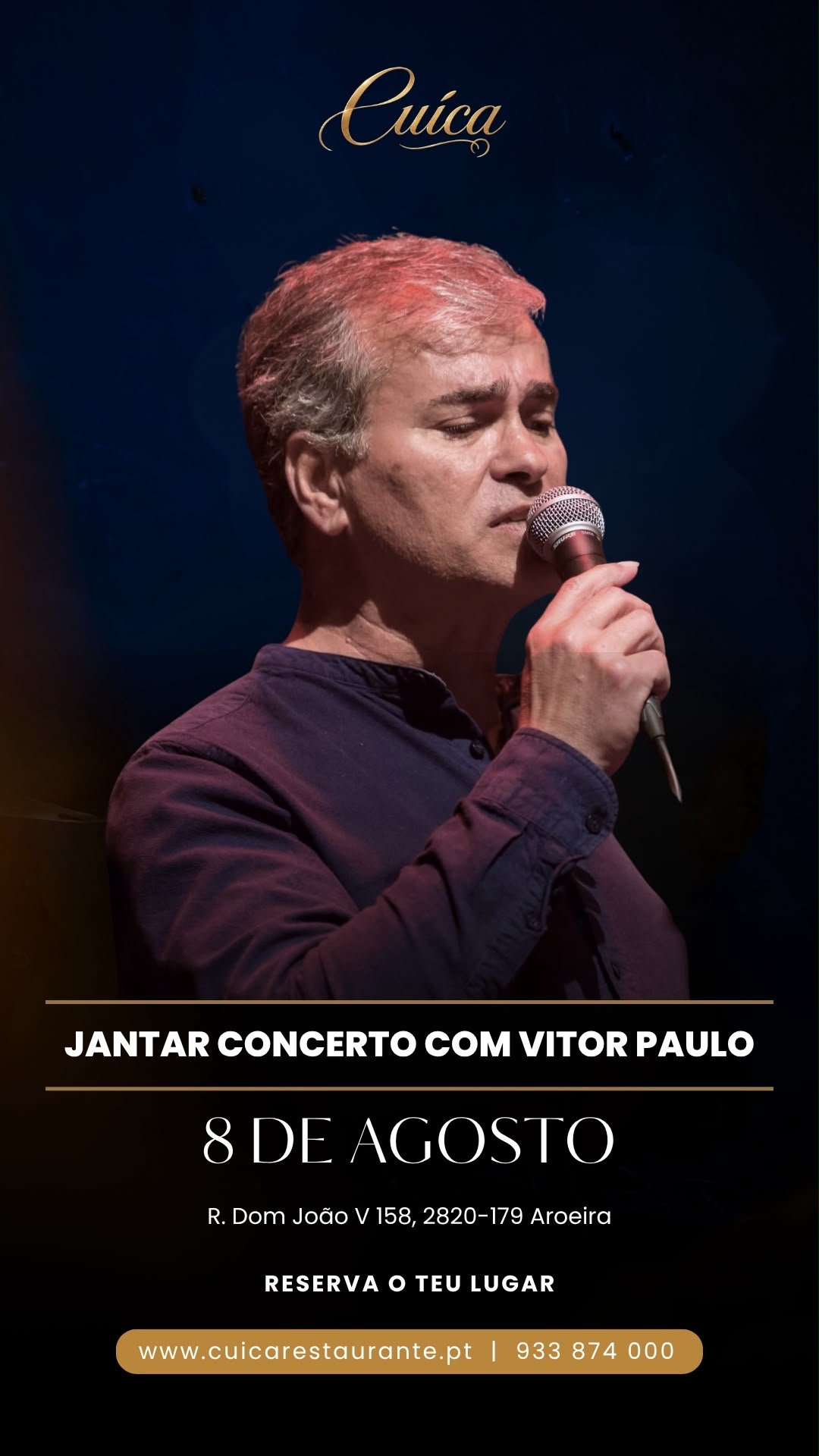 Jantar Concerto com Vitor Paulo