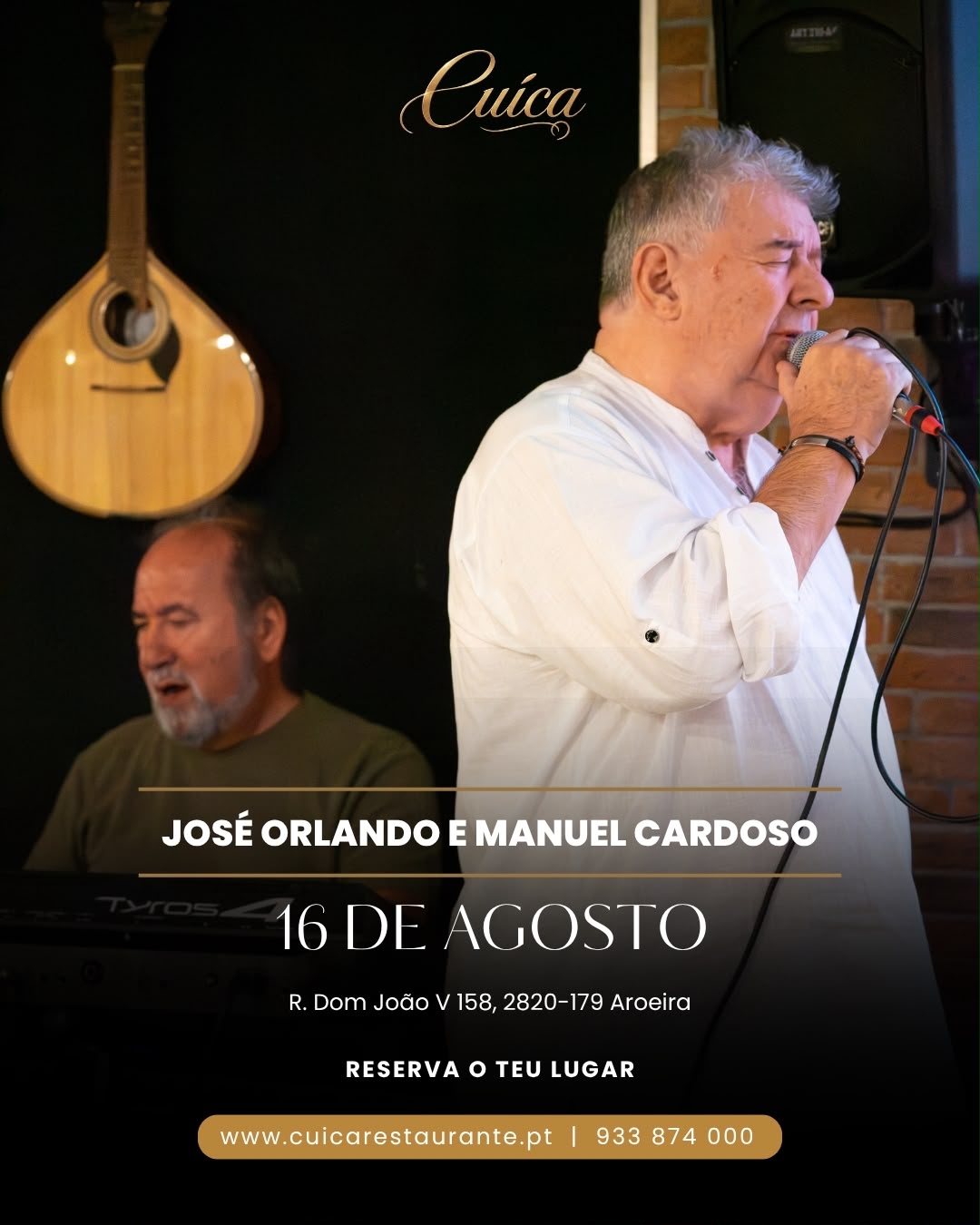 José Orlando e Manuel Cardoso